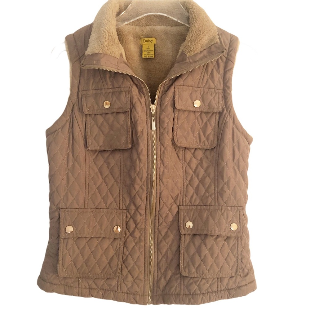 Daisy Tan Vest - Size Medium